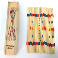 Parent Child Game Wooden Stick Toys Children’s Desktop Classic Educational 80’s Nostalgic Stick Children’s Day Gift