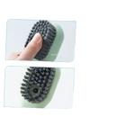 Soft bristle cleaning brush.