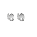 Adhesive double hook with dimensions.
