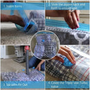 1PC Transparent Border Vacuum Bag For Clothes Storage Bag Home Organizer Compressed Seal Travel Saving Bag