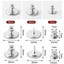 4/8 pairs of detachable curtain magnetic buttons fixed clips to prevent light adjustment
