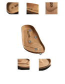 Anatomical shoe insole diagram.