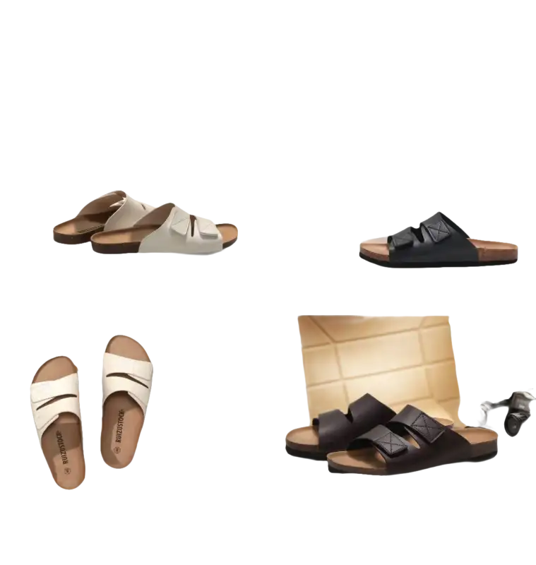 Stylish sandals with adjustable straps.