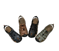 Four leather sandals.