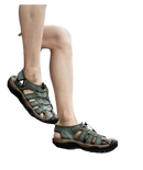 Leather outdoor sandals.