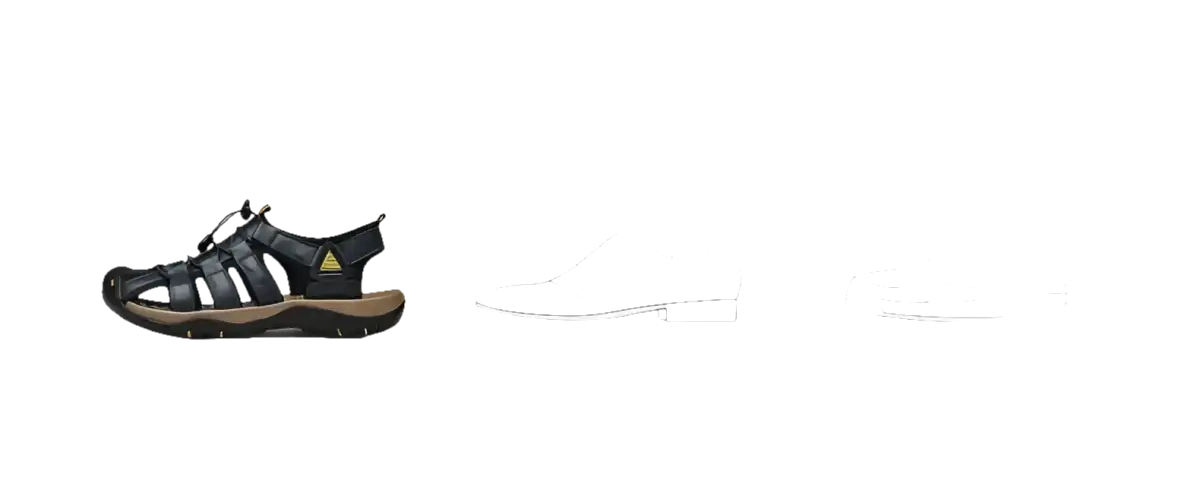 Shoe size guide.