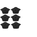 Black heel cushion inserts.