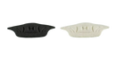 Black and beige nose pads.