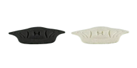 Black and beige nose pads.
