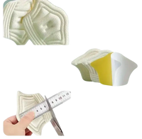 Breathable, soft, and adhesive fabric pads.