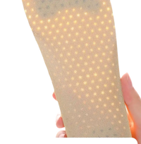 Beige dotted sock.
