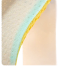 Layered cleaning sponge.