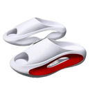 White platform slides.