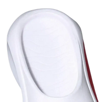 White slide sandal.