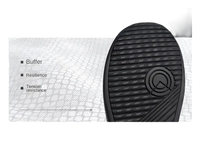 Lightweight non-slip rubber sole on Men’s Summer Shoes Mesh Breathable Casual Sneakers