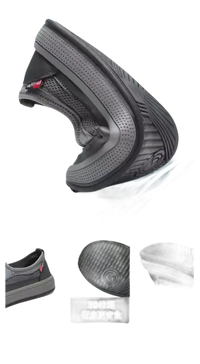 Flexible gray men’s summer shoes mesh breathable casual sneakers for comfy summer days