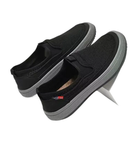 Black slip-on casual sneakers from Comfy Summer Shoes Mesh Breathable Men’s Summer Shoes