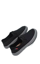 Men’s summer shoes mesh breathable trendy slip-on sneakers with gray soles
