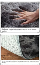 VIKAMA Blankets Modern Simple Light Luxury Cozy Living Room Carpet Floor Cushion Sofa Tea Table Bedroom Bedside Blanket