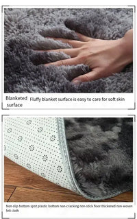 VIKAMA Blankets Modern Simple Light Luxury Cozy Living Room Carpet Floor Cushion Sofa Tea Table Bedroom Bedside Blanket