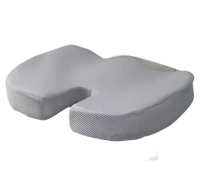U-shaped memory foam seat cushion.