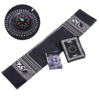 Muslim prayer kit with compass.