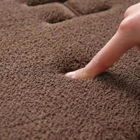 Anti Slip Mat Faux Cashmere Memory Foam Carpet Coral Fleece Super Absorbent Floor Mat Kitchen Living Room Bathroom