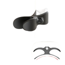 Black pot clip.