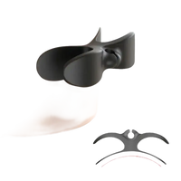Black pot clip.