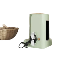 Light green appliance with cord.