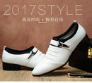 Cotton Leather Shoes Men Formal Dress Shoes Luxury Business Oxford Male Office Wedding Dress Shoes for Men Winter New