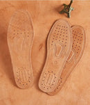 Real Cowhide Insole Leather Shoes Boots Shoe Inserts Soft Breathable Deodorant Anti-slip Template Shock Absorbing