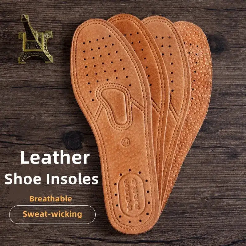 Comfy Cowhide Insole Leather Shoes