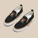 Little Bear Women’s Vulcanize Shoes Comfortable and Casual Slip-On Flat Shoes Slip-Ons Women Shoes Zapatillas De Mujer