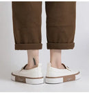 Little Bear Women’s Vulcanize Shoes Comfortable and Casual Slip-On Flat Shoes Slip-Ons Women Shoes Zapatillas De Mujer