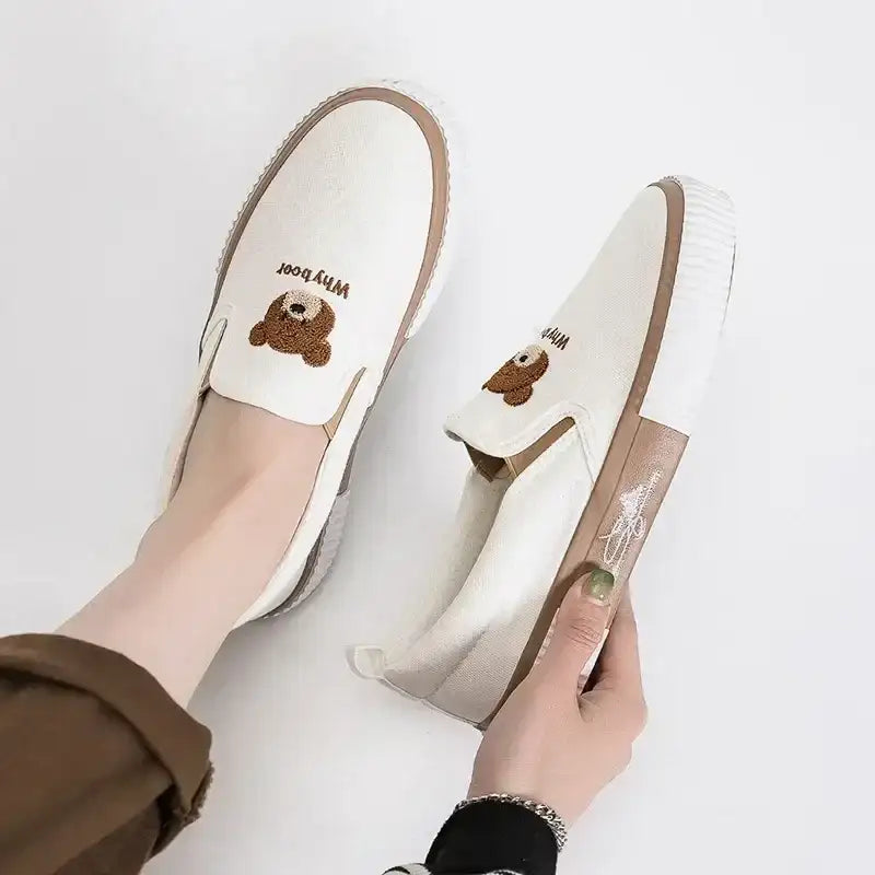 Comfy Bear Women’s Vulcanize Shoes