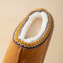 Platform Fluffy Slippers Women House Flats Fashion Plush Winter Designer Shoes Ladies Home Elegant Casual Footwear