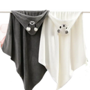 Two hooded baby towels.
