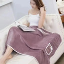 Wearable Style Bath Towels Soft Absorbent Towel Dress Thickened Water Absorbing Bathrobe Wearable Camisole Coral Fleece