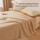 Extra Soft Flannel Blanket Thickened Nap Air Conditioning Blanket - 4 / 150x200cm