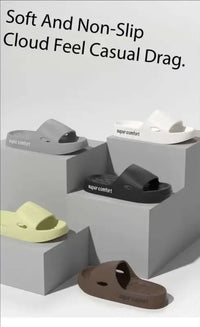 Thick Platform Slippers for Women Home Soft Sole Pillow Slides Sandals Woman Summer Beach Non Slip Flip Flops Bathroom