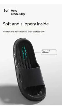 Thick Platform Slippers for Women Home Soft Sole Pillow Slides Sandals Woman Summer Beach Non Slip Flip Flops Bathroom