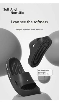 Thick Platform Slippers for Women Home Soft Sole Pillow Slides Sandals Woman Summer Beach Non Slip Flip Flops Bathroom