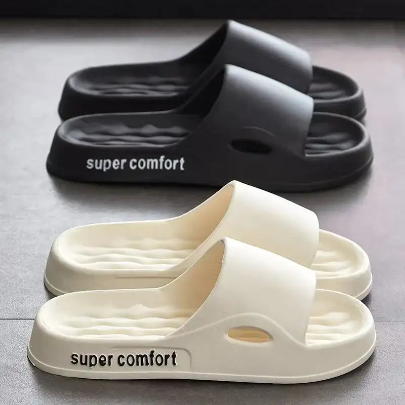 Cozy Sole Pillow Slides Women Home Soft Comfort