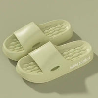 Thick Platform Slippers for Women Home Soft Sole Pillow Slides Sandals Woman Summer Beach Non Slip Flip Flops Bathroom