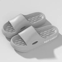 Thick Platform Slippers for Women Home Soft Sole Pillow Slides Sandals Woman Summer Beach Non Slip Flip Flops Bathroom