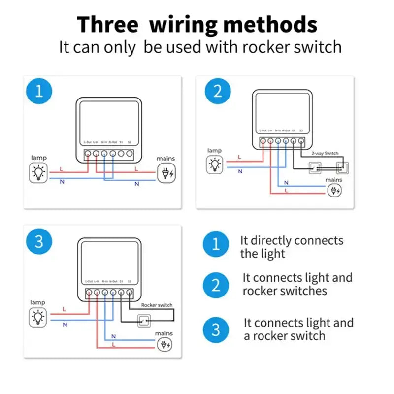 Cozylife Mini Wifi Smart Home Switch Wiring