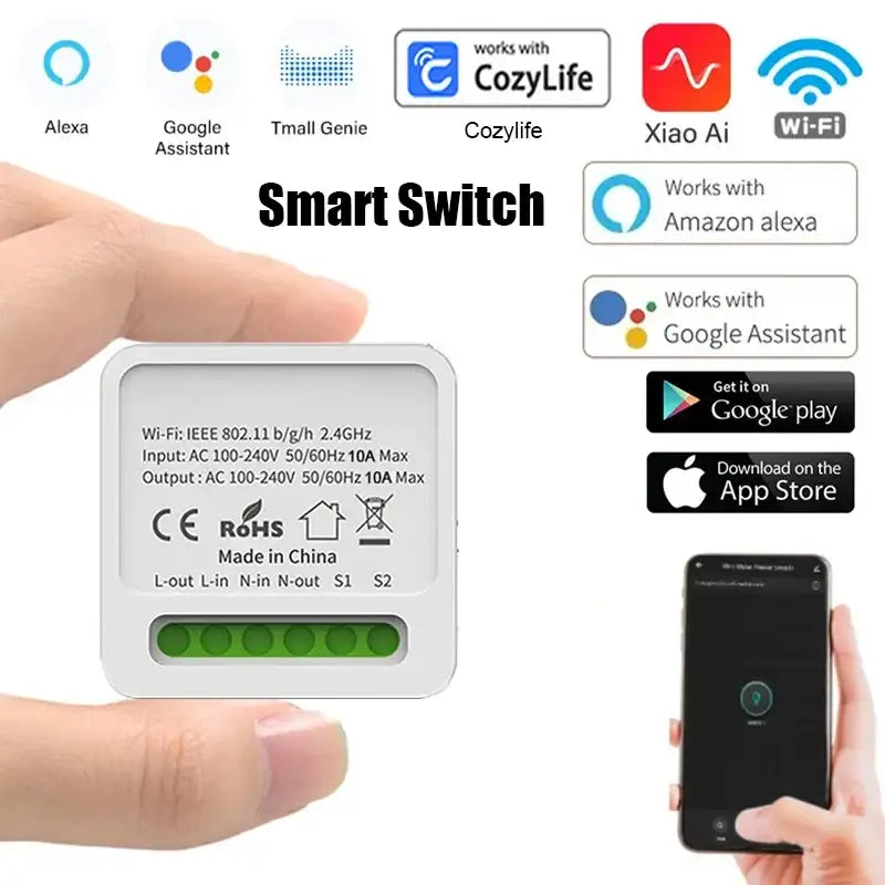 Cozylife Mini Wifi Smart Home Switch Wiring