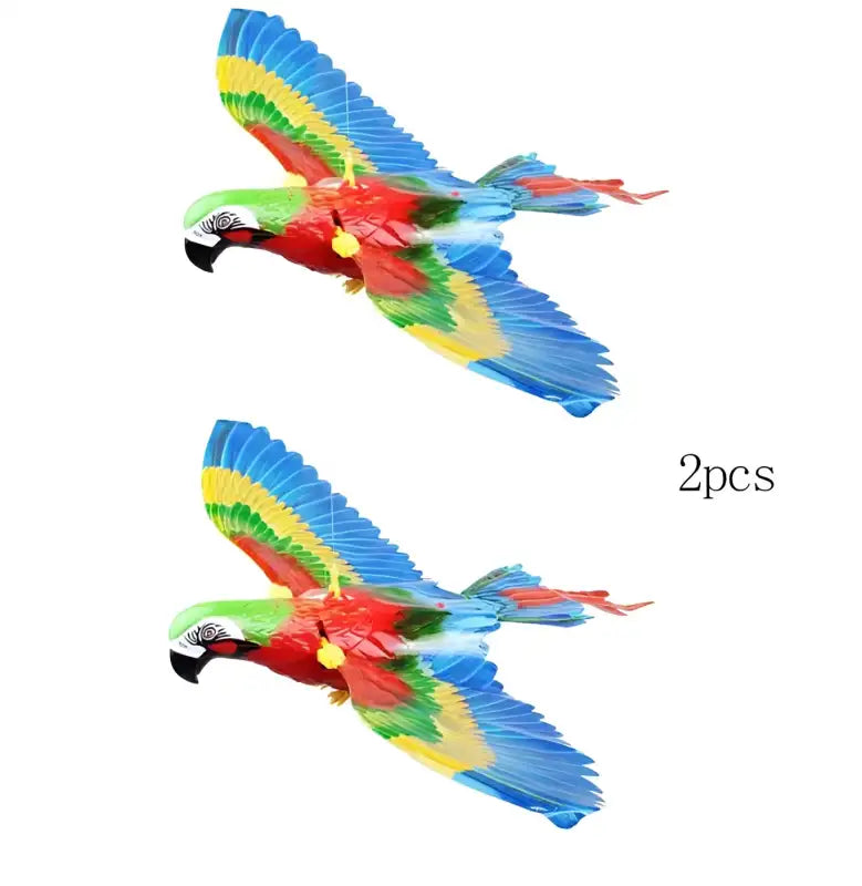 Flying Feline Feather Frenzy 🦅 - Set1