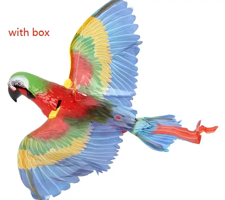 Flying Feline Feather Frenzy 🦅 - Parrot